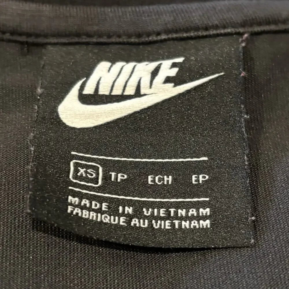 Nike Tank Dress XS Black Shirred Bodycon - Picture 5 of 13